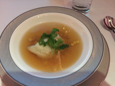 Chicken and Corn Consomme