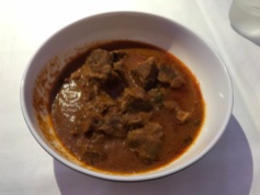 lamb curry - with lots of delicious lamb!